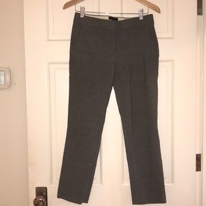 J. Crew grey Campbell Italian stretch wool trouser